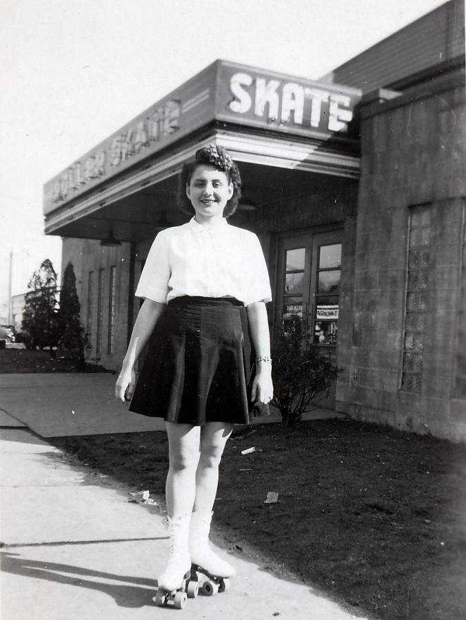 Mom In Skates