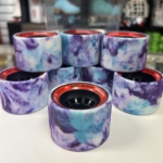 Custom Tye Dyed Indoor Skate Wheels