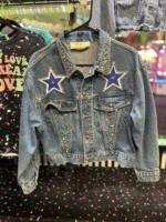 Skater Famous Up-cycled Denim Jacket - Image 4