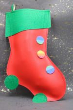 Roller Skating Christmas Stocking - Image 3